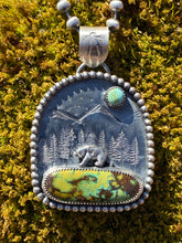 Load image into Gallery viewer, Grizzly Mountain Pendant