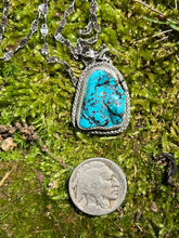 Load image into Gallery viewer, Turquoise Nugget Necklace