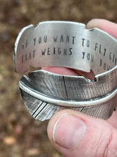 Load image into Gallery viewer, Feather Cuff