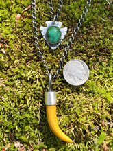 Load image into Gallery viewer, Arrowhead & Horn Necklace
