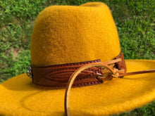 Load image into Gallery viewer, Turquoise Arrowhead Hat Band