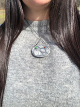 Load image into Gallery viewer, Double-sided Turquoise Pendant