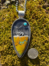 Load image into Gallery viewer, Grizzly Mountain Pendant
