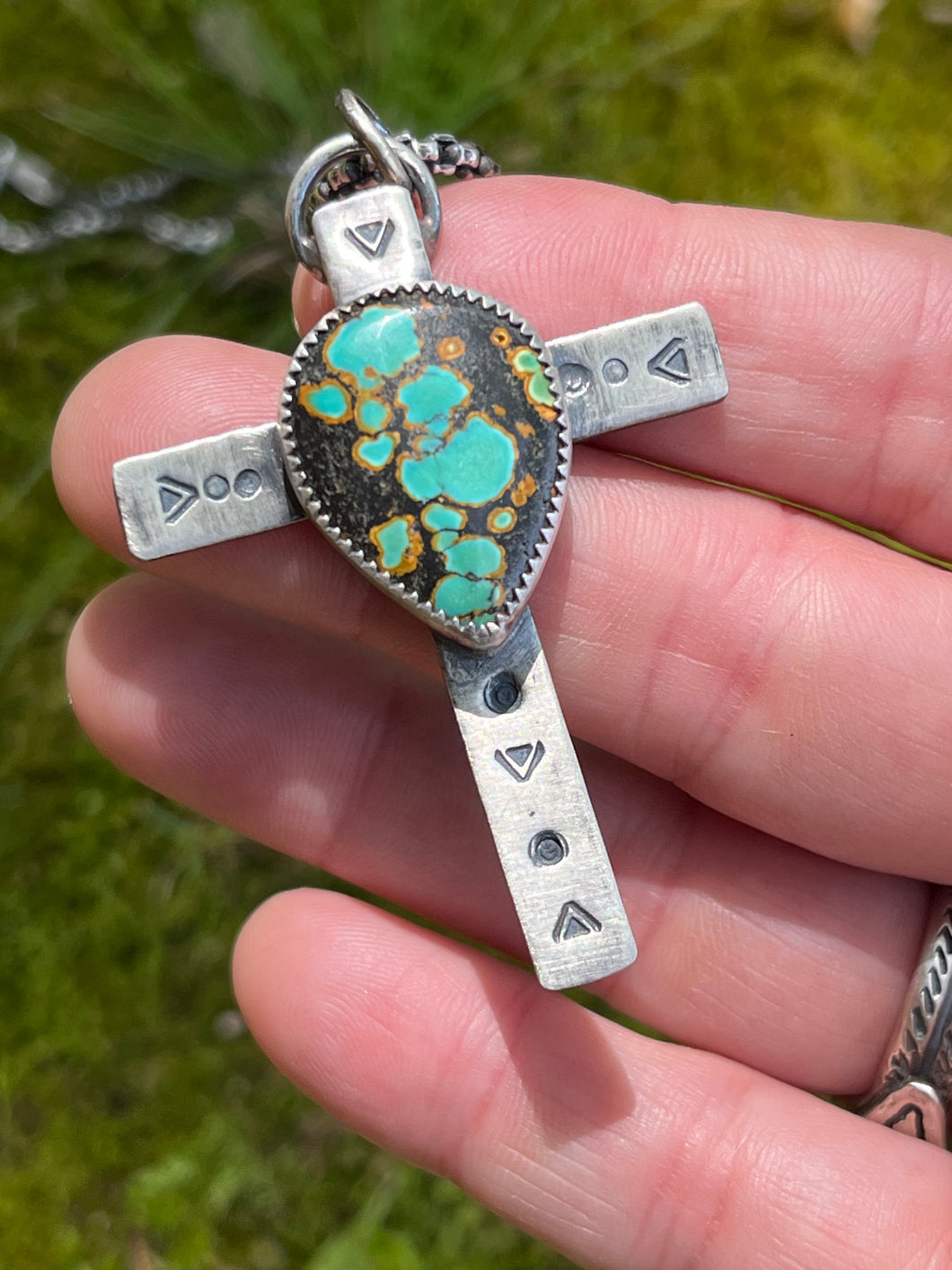 Turquoise Cross