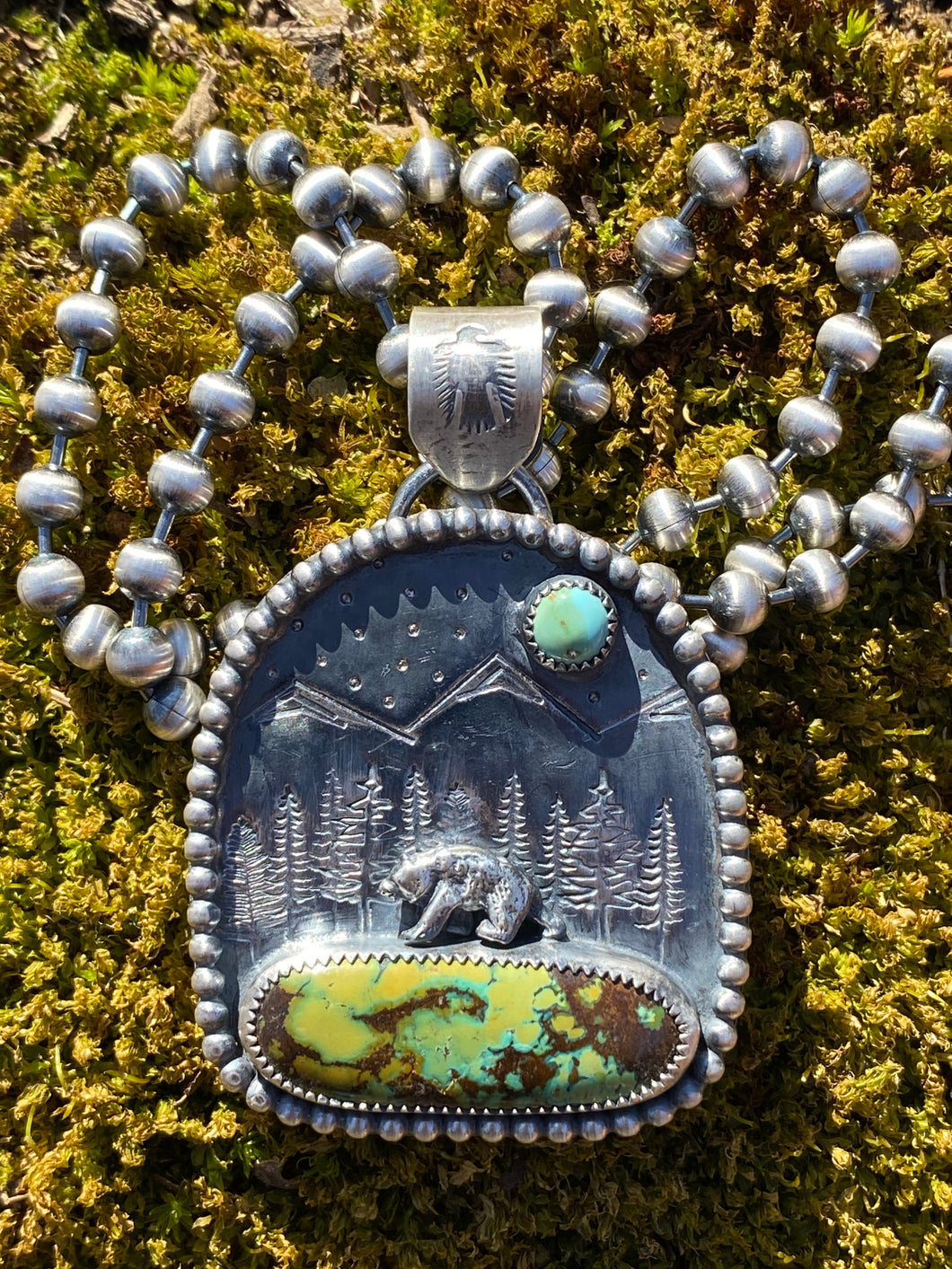 Grizzly Mountain Pendant