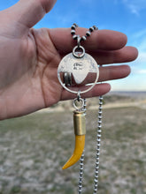 Load image into Gallery viewer, Kingman, Jade, &amp; Bullet Necklace
