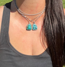 Load image into Gallery viewer, Turquoise Nugget Necklace
