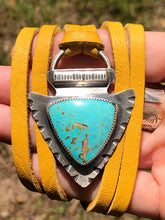 Load image into Gallery viewer, Sterling &amp; Turquoise Arrowhead
