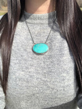 Load image into Gallery viewer, Double-sided Turquoise Pendant
